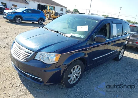 2015 Chrysler Town & Country Touring из США, поврежденный, VIN 2C4RC1BG7FR609132